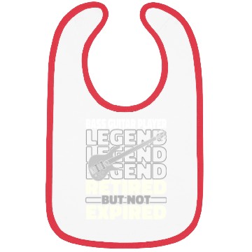 Discover Bass Guitar Bassist Retired Bibs