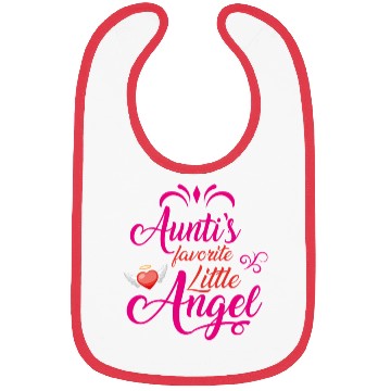 Discover Aunti's Favorite Little Angel Bibs
