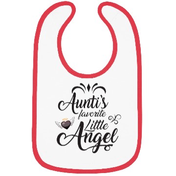 Discover Aunti's Favorite Little Angel Bibs