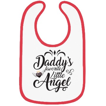 Discover Daddys Favorite Little Angel Bibs