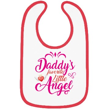 Discover Daddys Favorite Little Angel Bibs
