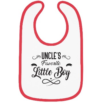 Discover Uncle's Favorite Little boy Bibs