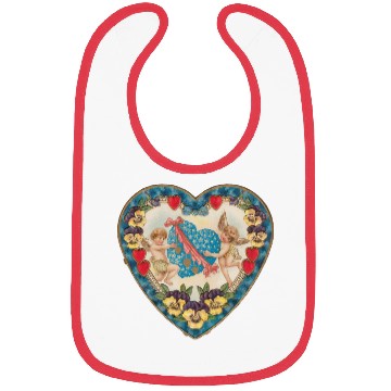 Discover Vintage Valentine's Day Bibs