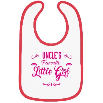Discover Uncle s Favorite Little girl Bibs