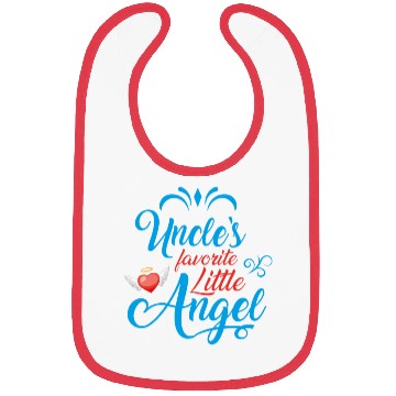 Discover Uncle's Favorite Little Angel Bibs