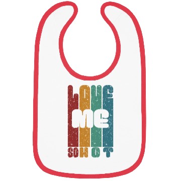 Discover love me so hot vintage Bibs