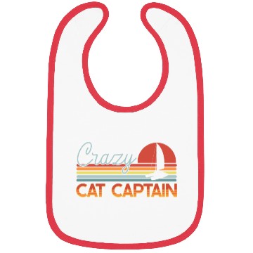 Discover Crazy Catamaran Captain Sailing Sailor Bibs