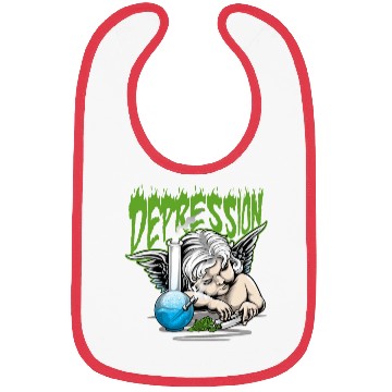 Discover Depression Angel Bibs