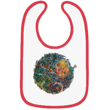 Discover Save Planet Protect the Earth Warning Design Bibs