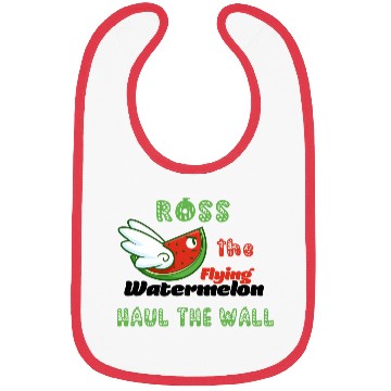 Discover Ross The Flying Watermelon Haul The Wall Bibs