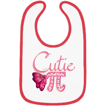 Discover Cute Pi Butterfly Math Holiday Mathematics Pi Day Bibs