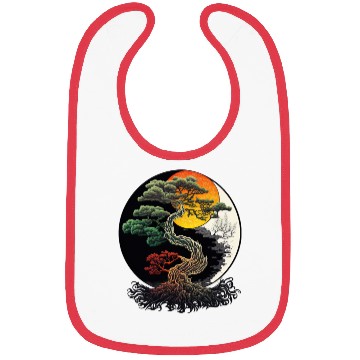 Discover Yin and Yang Bonsai Tree Bibs