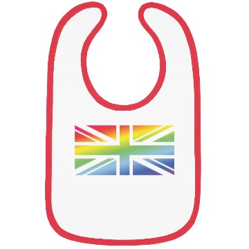 Discover Britain Is Colourful! (Union Jack, United Kingdom) Bibs