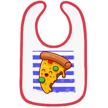 Discover Pizza Men's Bibs