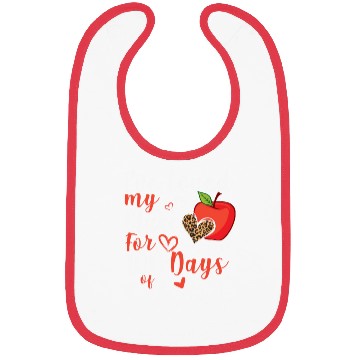 Discover I've Loved my Class for 100 Days of School Teacher Bibs