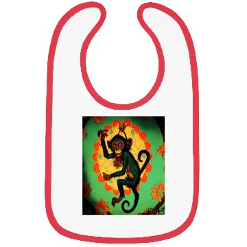 Discover Cute Spider Monkey Animal Lovers Spider Monkey Bibs