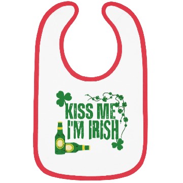 Discover Kiss Me I'm Irish Bibs