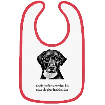 Discover Each patient carries his own dogtor inside him Bibs