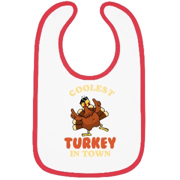 Discover Coolest Turkey in Town Bibs