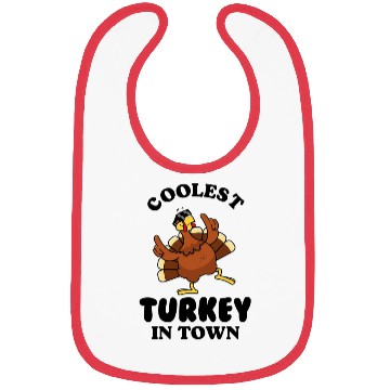 Discover Coolest Turkey in Town Bibs