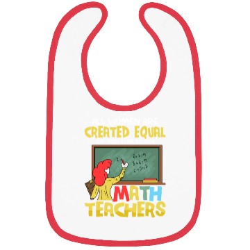 Discover Some Become Math Teachers Education School Bibs