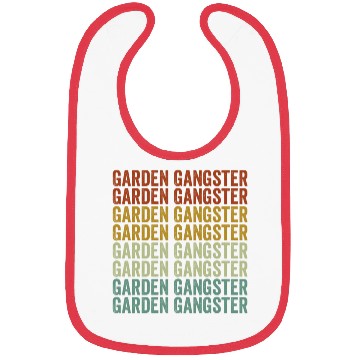 Discover Garden Gangster Gardener Bibs