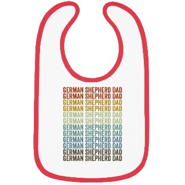 Discover German Shepherd Dad German Shepherd Dog Lover Dog Bibs