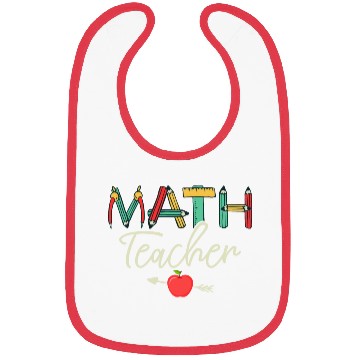 Discover Math Teacher Student School Education Bibs