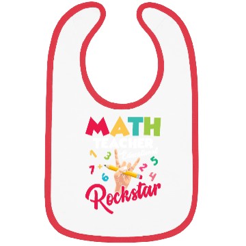 Discover Math Teacher Summer Edition Education School Bibs