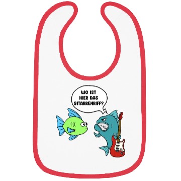 Discover Guitar German Black Humor Bibs