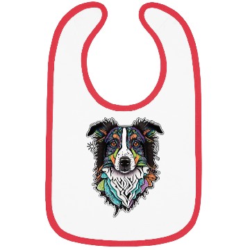 Discover Border Collie Fantasy Dog Bibs