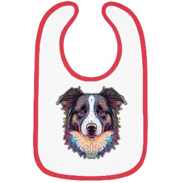 Discover Border Collie Fantasy Dog Bibs