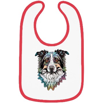 Discover Border Collie Fantasy Dog Bibs