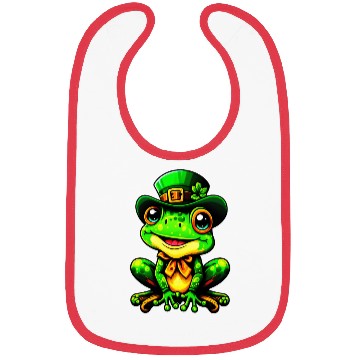 Discover The Magical St. Patrick's Day Frog Bibs
