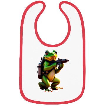 Discover frog Bibs