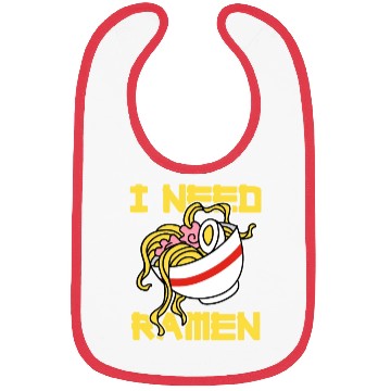 Discover I Need Ramen Bibs
