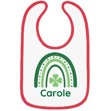 Discover Carole Clover Charm Boho Rainbow Bibs