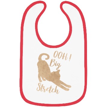 Discover Big Stretch, Cat Lover Bibs