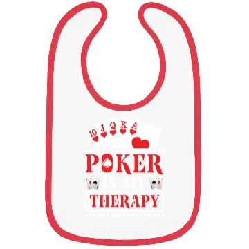 Discover Poker Casino Poker Player Gambling Roulette Gift Bibs