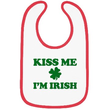 Discover kiss me i'm irish Bibs