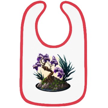 Discover Iris Bonsai Tree Bibs