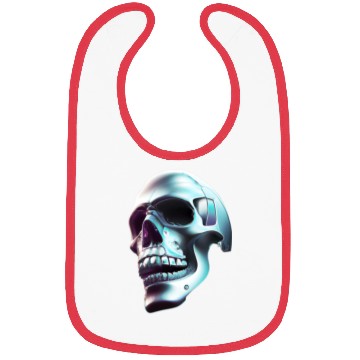 Discover Futuristic Skull Concept Bibs