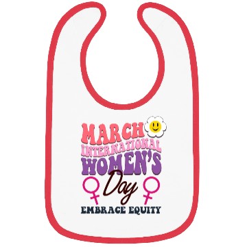 Discover International Women's Day 2023 Theme Embrace Equit Bibs