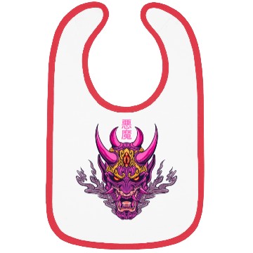 Discover Oni Demon Japan Bibs