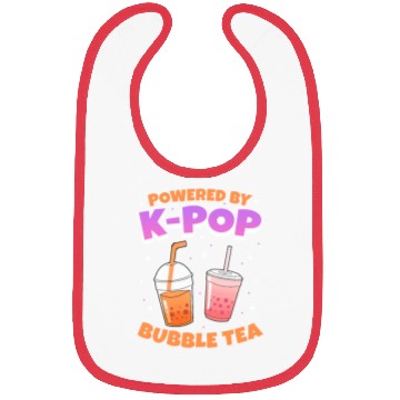 Discover Powered By K-pop Bubble Tea Bibs