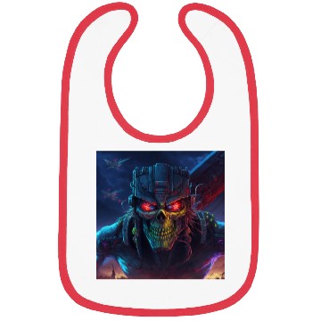 Discover ZOMBIE IRON MAIDEN (version 11) Bibs
