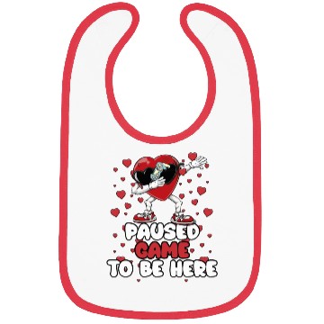 Discover I Paused My Game To Be Here Mens Kids Boys Bibs