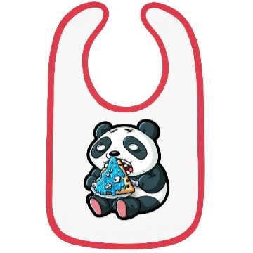 Discover Sweet Panda: Eat Biscuits with Cream Bibs