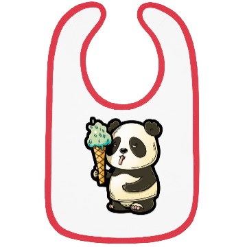 Discover Sweet Panda: Eat Ice Cream Bibs