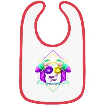 Discover Beads Costume for Mardi Gras Bibs